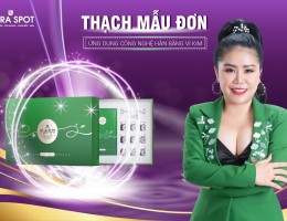 THẠCH MẪU ĐƠN ỨNG DỤNG CÔNG NGHỆ HÀN BĂNG VI KIM - SỐ 1 SE KHÍT LỖ CHÂN LÔNG, CĂNG BÓNG, TRẮNG DA