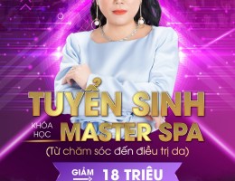 TUYỂN SINH  KHÓA HỌC CHĂM SÓC - ĐIỀU TRỊ DA CHUYÊN NGHIỆP TRỌN GÓI TỪ CƠ BẢN ĐẾN NĂNG CAO